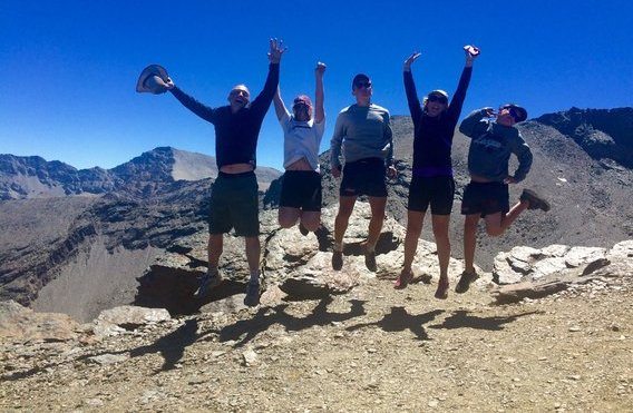 Clare Moran family (Trekking Sierra Nevada, July 2016)