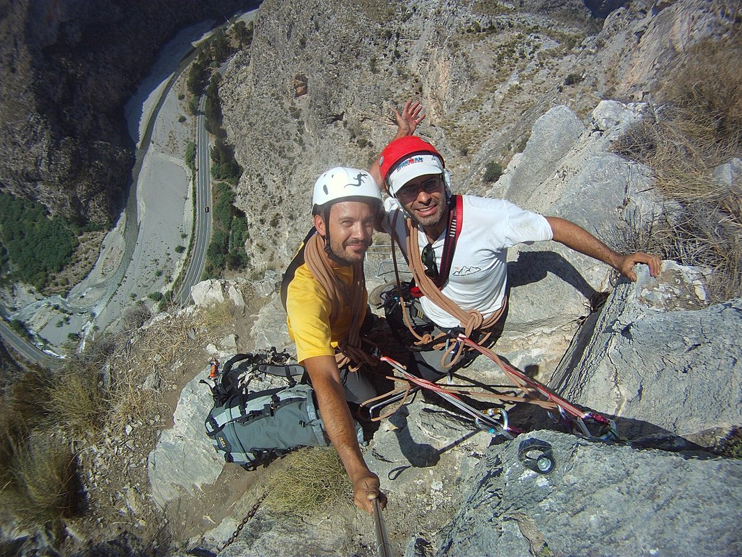 Guided Via Ferrata, Costa Tropical near Granada, Spain