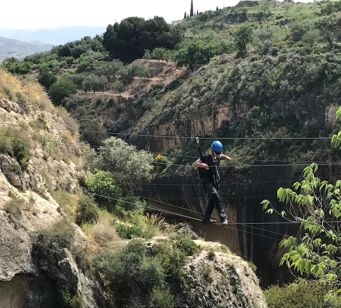 Guided Via Ferrata, Lecrin Valley, Spain